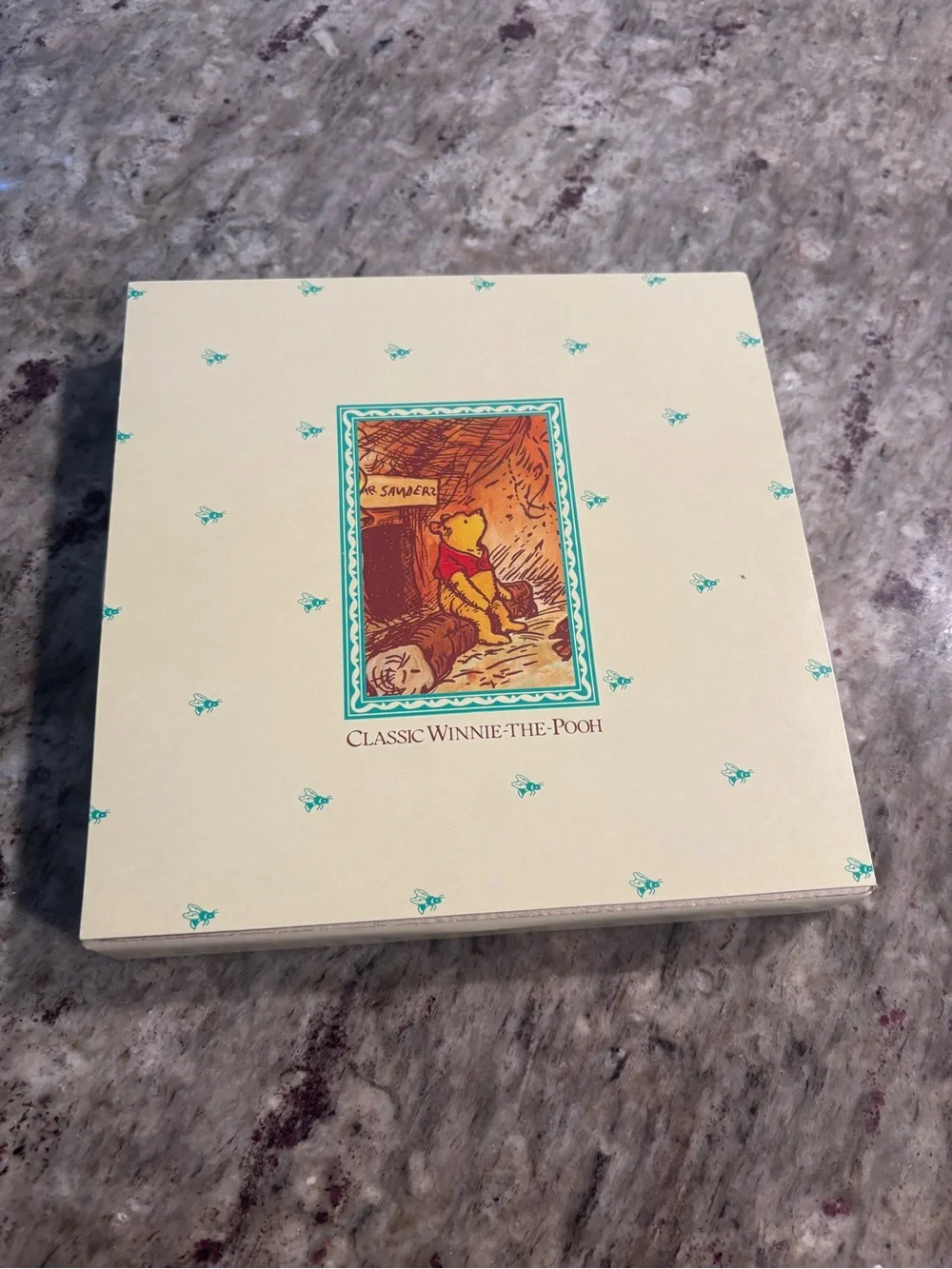 Vintage Christmas 1988 Classic Winnie The Pooh Disney Collectors Plate Willittis